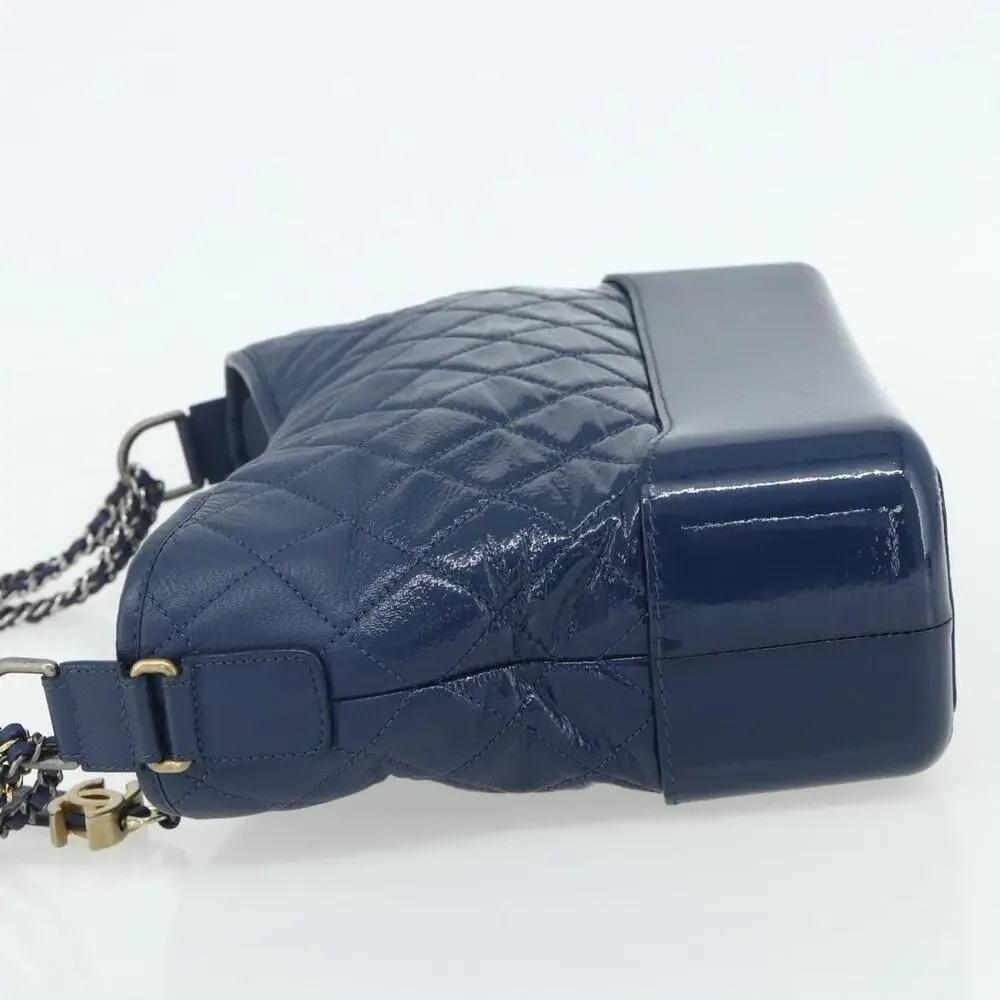Chanel Chain Gabriel De Bag Caviar Skin Blue